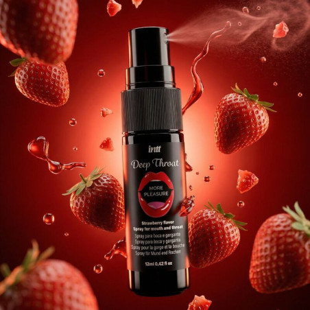 Spray oral INTT, aromă de căpșuni, 12 ml.