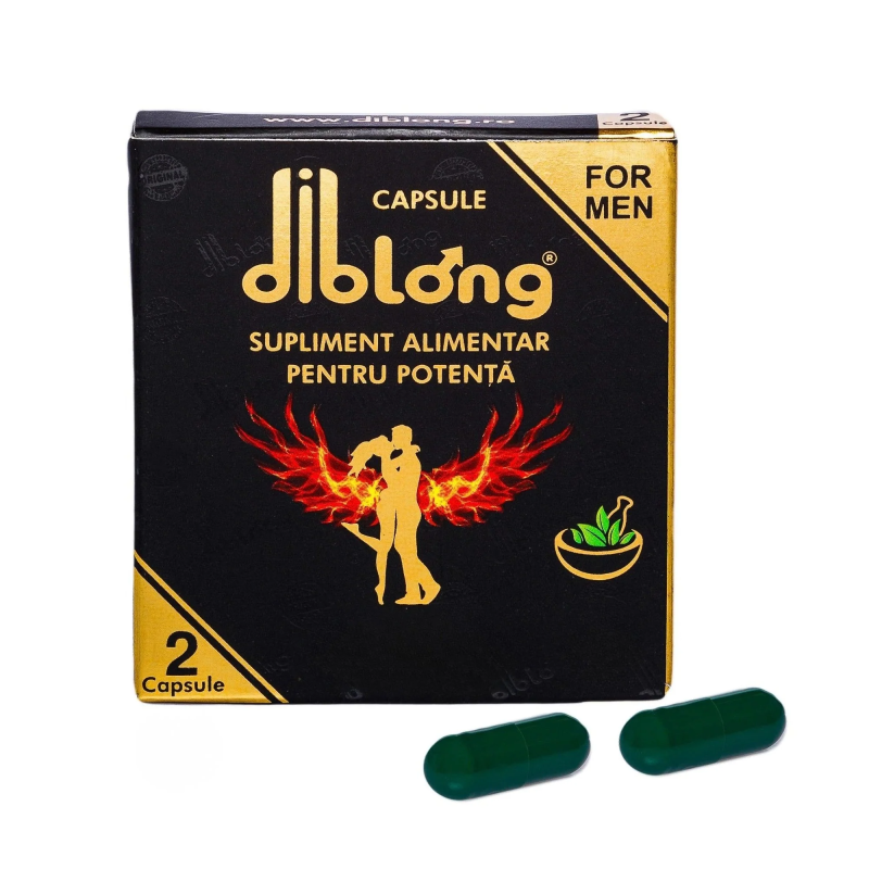 Capsule Diblong Ginseng supliment alimentar bărbați, capsule cu p