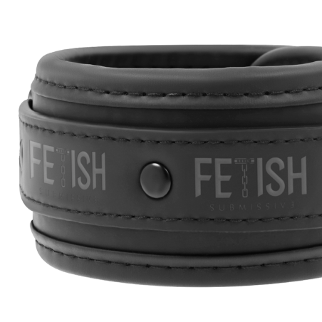 FETISH SUBMISSIVE - SET DE RESTRICȚIONARE DE LUX PENTRU PAT CU CĂPTUȘEALĂ DIN NEOPREN