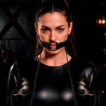 Gag FETISH SUBMISSIVE cu inel pentru gură și cleme pentru sâni