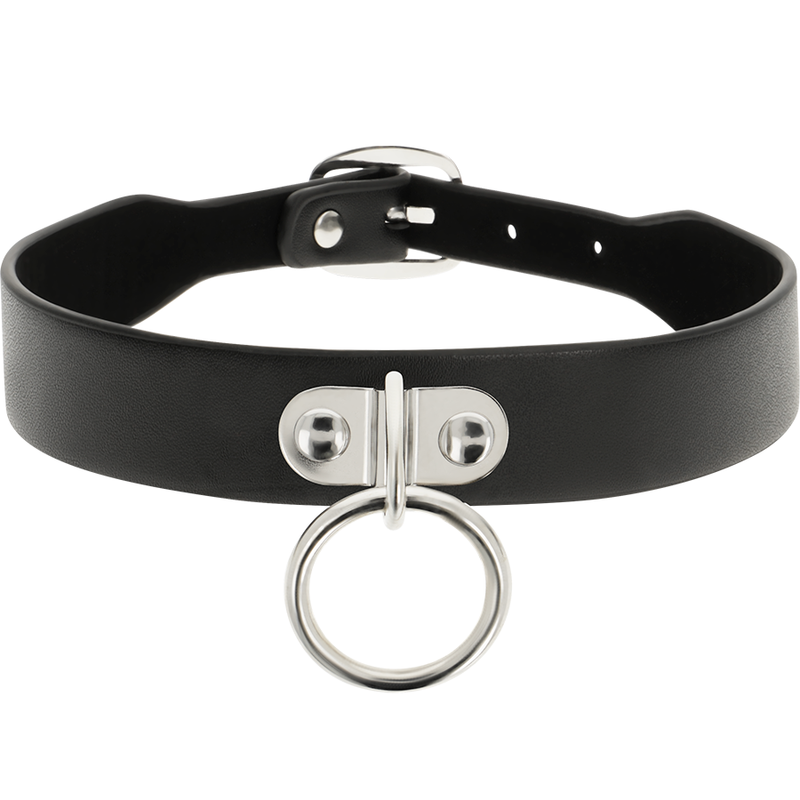 COQUETTE CHIC DESIRE - COLIER VEGAN DIN PIELE, ACCESORIU FETIȘ PENTRU FEMEI