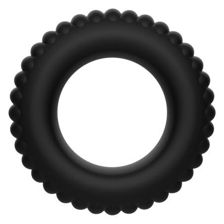 Set 4 inele pentru penis ADDICTED TOYS Cock Ring Set, din silicon flexibil, diametre progresive 2.1 - 2.8 cm, negru