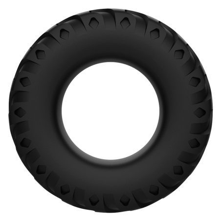 Set 4 inele pentru penis ADDICTED TOYS Cock Ring Set, din silicon flexibil, diametre progresive 2.1 - 2.8 cm, negru
