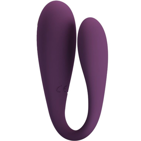 Vibrator dublu August cu telecomandă – Pretty Love
