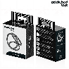 Set 3 inele pentru penis conectate ADDICTED TOYS Triple Cock Ring, din silicon, diametre 4.5 - 6 cm, negru