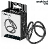 Set 3 inele pentru penis conectate ADDICTED TOYS Triple Cock Ring, din silicon, diametre 4.5 - 6 cm, negru