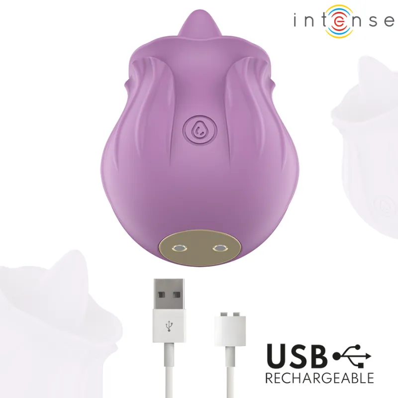 Vibrator clitoris INTENSE Azalea Clitoral Stimulator, în formă de t