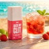 Gel stimulant clitoridian INTT – Suck My Clit, efect de sucțiune și încălzire, aromă Wild Strawberry