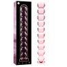Dildo din sticlă borosilicată roz 21,5 cm Ø 2,5 cm