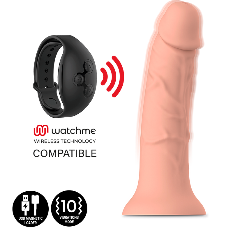 Dildo Asher Original, compatibil WatchMe Wireless – Mythology