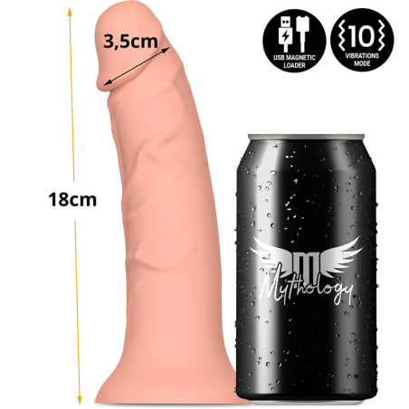 Dildo Asher Original, compatibil WatchMe Wireless – Mythology