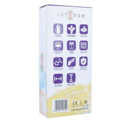 Vibrator Leo Luxe din silicon, lila – Intense