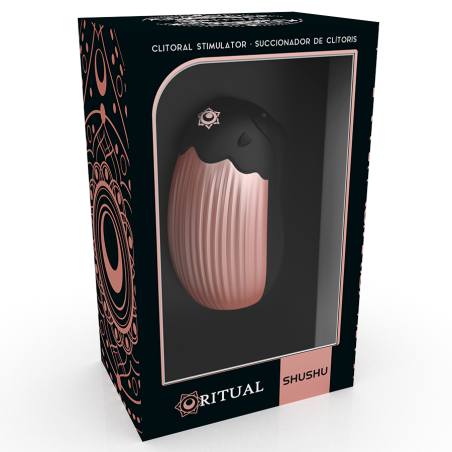Stimulator clitoridian Shushu 2.0, negru – Rithual