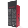 Set BDSM Darkness, gag din silicon respirabil, negru, reglabil