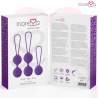 Set premium din silicon Osian, lila – Moressa