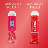 Lubrifiant Durex Play Strawberry, cu aroma de capsuni , pe baza de apa , 50 ml