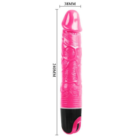 Vibrator Multispeed Lilac 24 cm