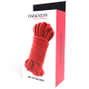 Soft bondag - Japanese Rope 5 M Roșu