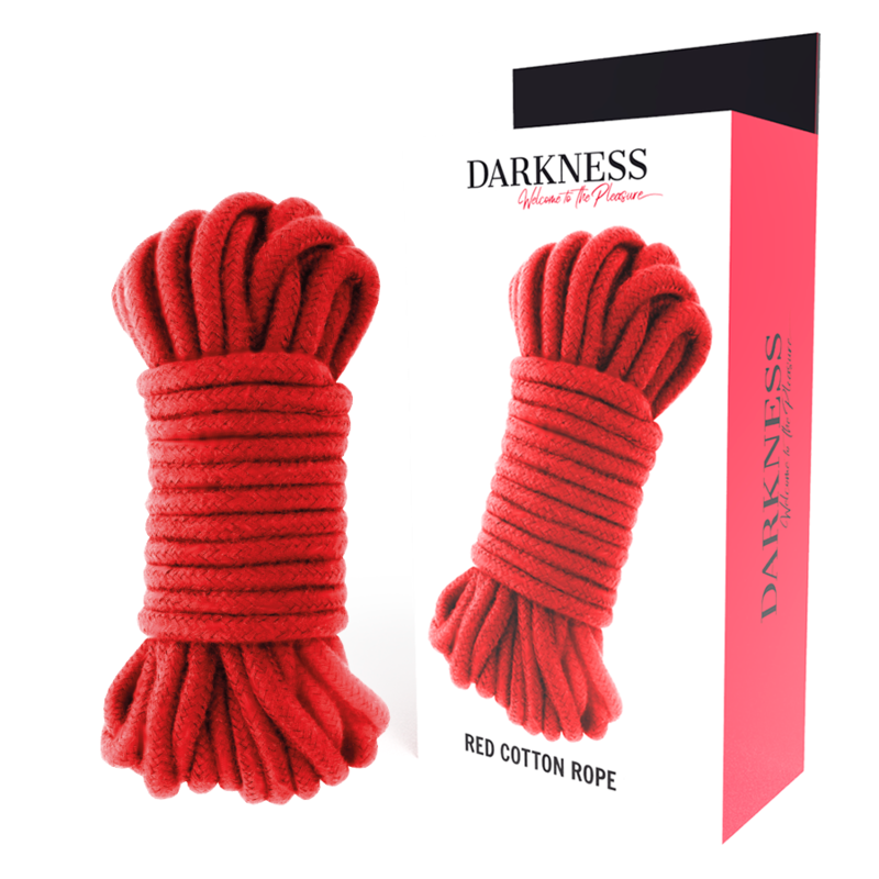 soft bondag japanese rope 5 m rosu