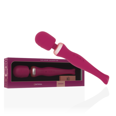 vibrator wand puternic reincarcabil akasha 2.0 orchid