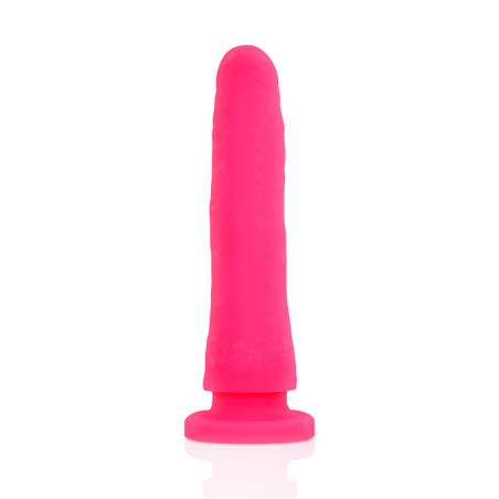 Dildo roz din silicon medical 17 cm