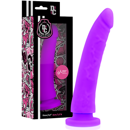 dildo lila din silicon medical 17 cm