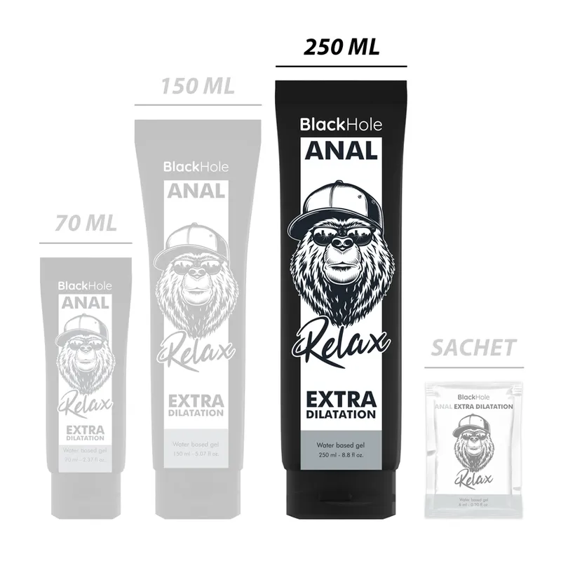 Gel pe baza de apa pentru dilatare anala 250 ml