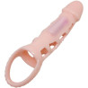 husa extensie pentru penis cu vibratii si curea