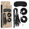 set erotic fetish 1 cu catuse masca pentru ochi si bici
